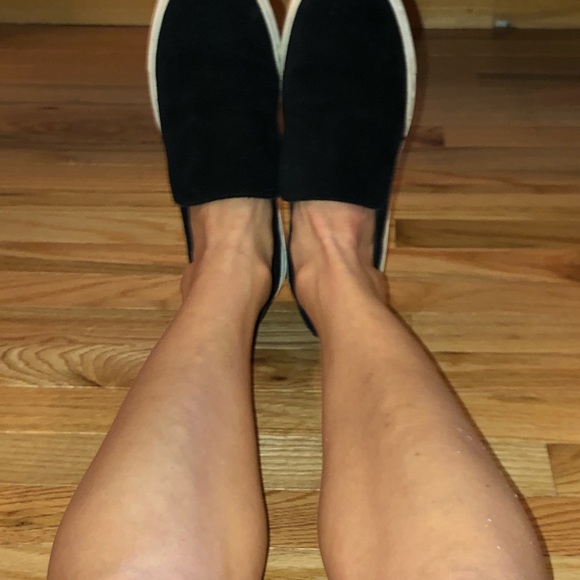 J Slides Black Suede Perrie Slip-On Sneakers - Picture 11 of 11